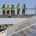 SPAWAR commander tours solar panel installation