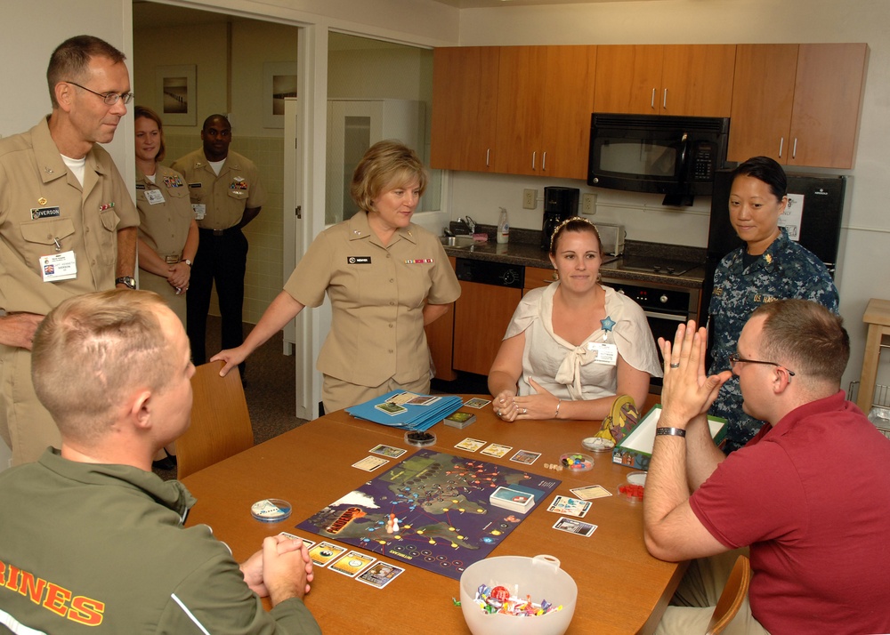 Navy Nurse Corps director gets tour