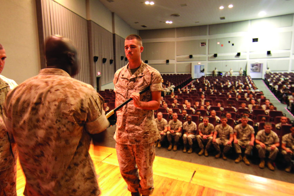 Depot Marine named honor grad of Corporals Course