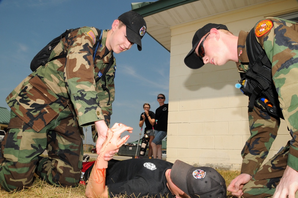 Civil Air Patrol trains at Camp Atterbury