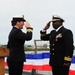 USS Germantown change of command ceremony