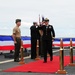 USS Germantown change of command ceremony
