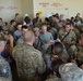 Celebrities visit Forward Operating Base Salerno