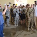 Celebrities visit Forward Operating Base Salerno