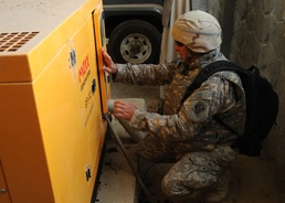 Kandahar PRT performs site assessments for two projects