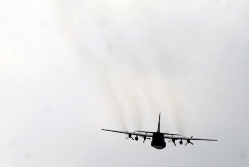 C-130s fly competition missions for Rodeo 2011