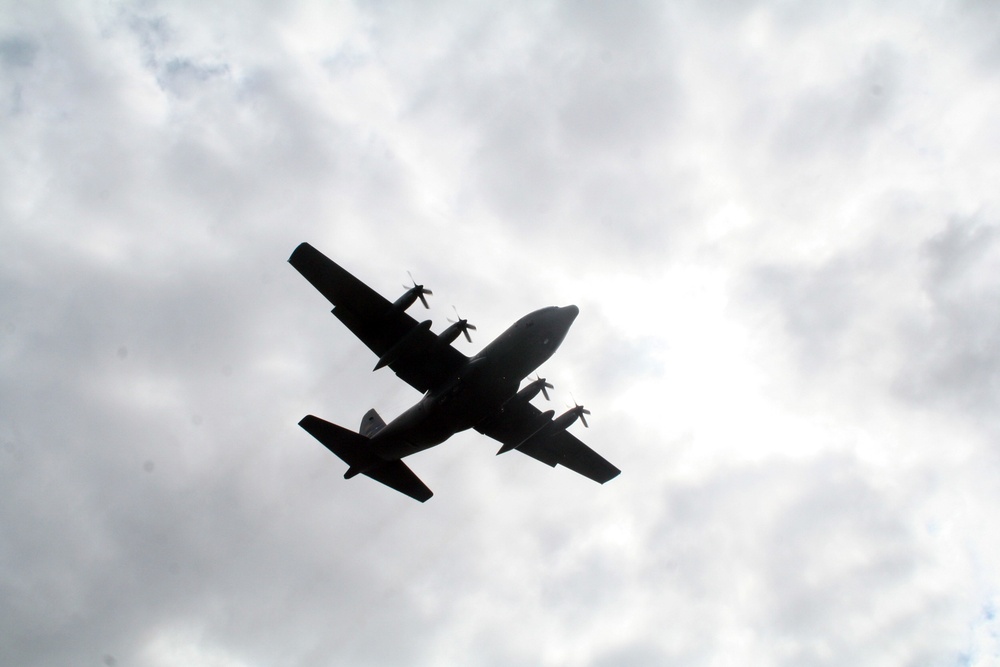 C-130s fly competition missions for Rodeo 2011