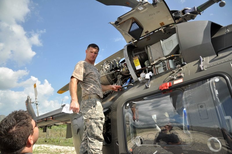 Louisiana Guard first to fly new helicopter in overseas mission