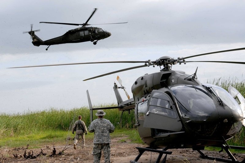 Louisiana Guard first to fly new helicopter in overseas mission