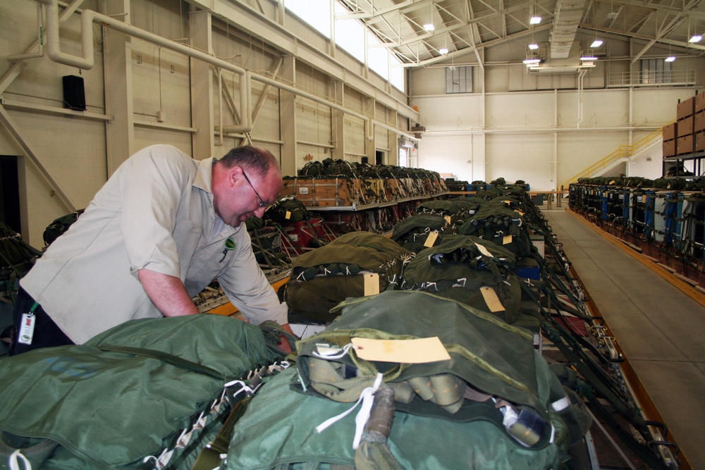 McChord Field’s aerial delivery facility supports Rodeo 2011 airdrop events
