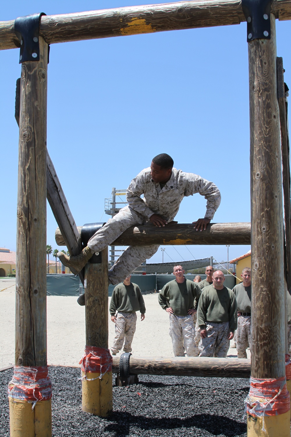 Staff Noncommissioned Officer Academy tackles confidence course