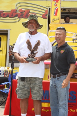 Annual car and motorcycle show shines on depot