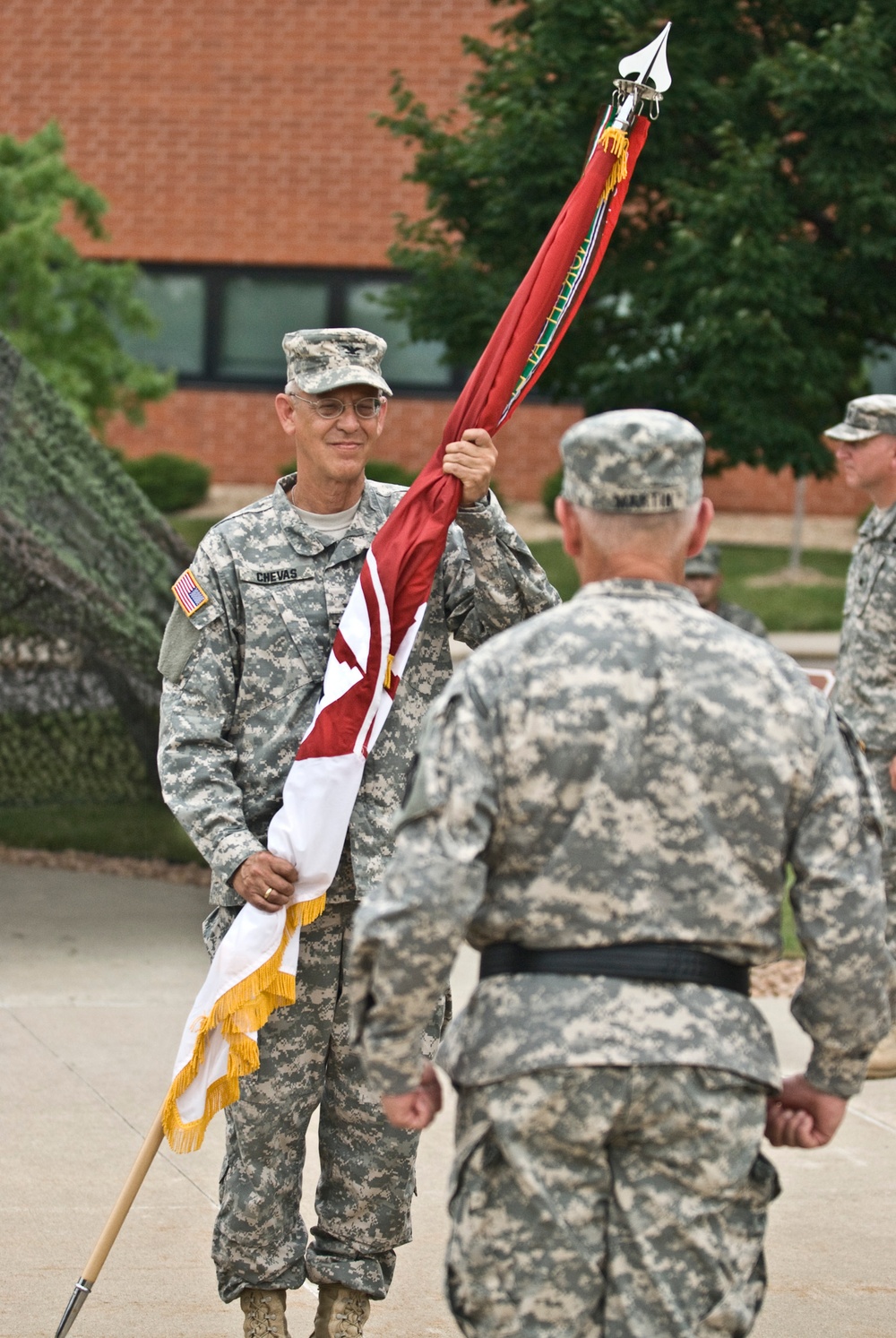 372nd Engineer Brigade change of command