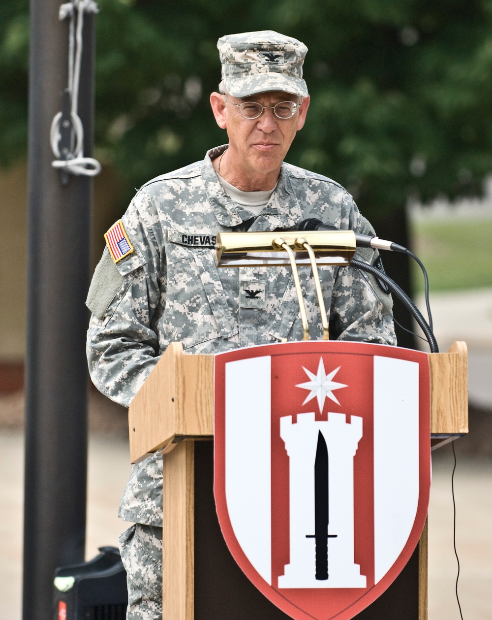 372nd Engineer Brigade change of command