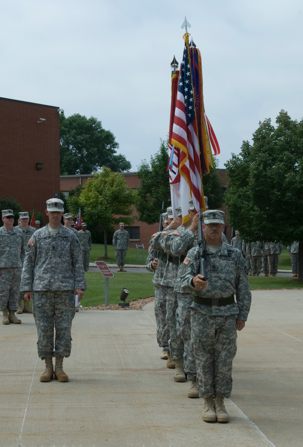 372nd Engineer Brigade change of command ceremony