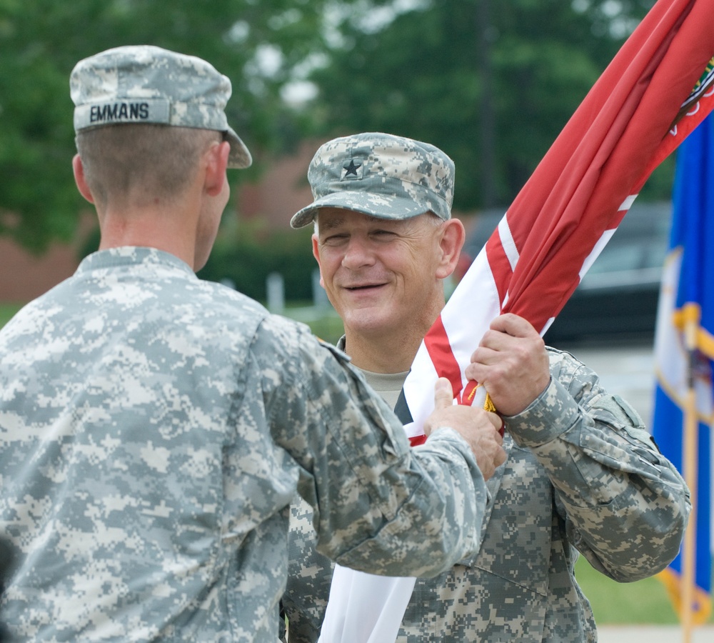 372nd Engineer Brigade change of command ceremony