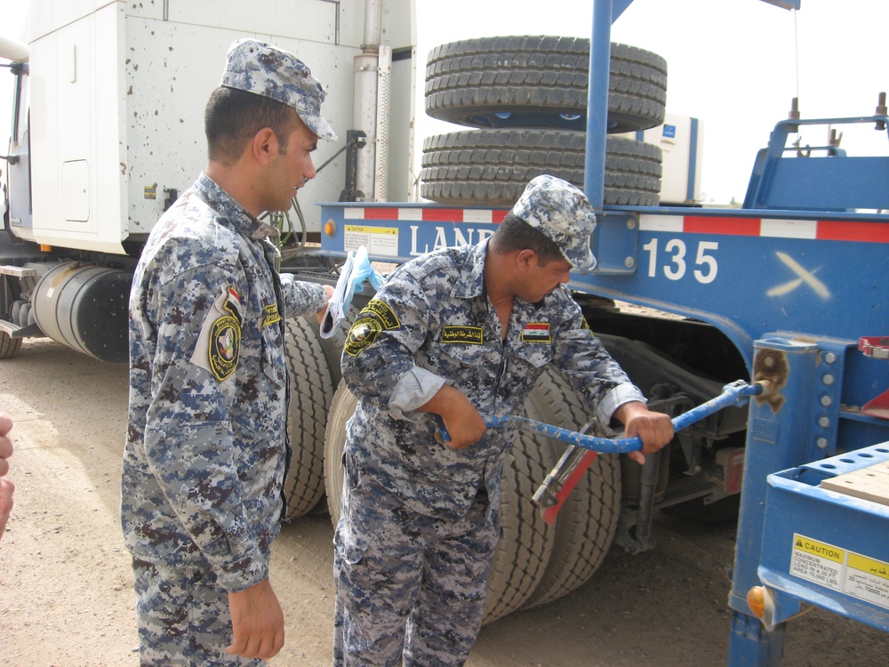 Iraqi Federal Police augment logistics capabilities with driver training from ‘Lifeline’ Battalion