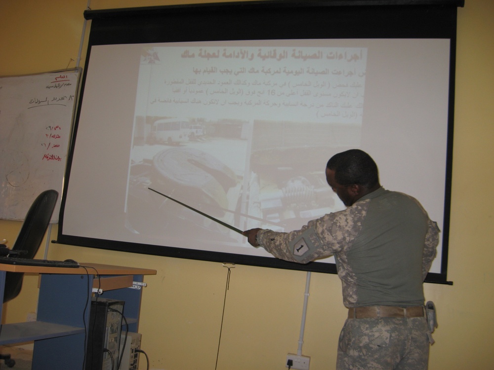 Iraqi Federal Police augment logistics capabilities with driver training from ‘Lifeline’ Battalion