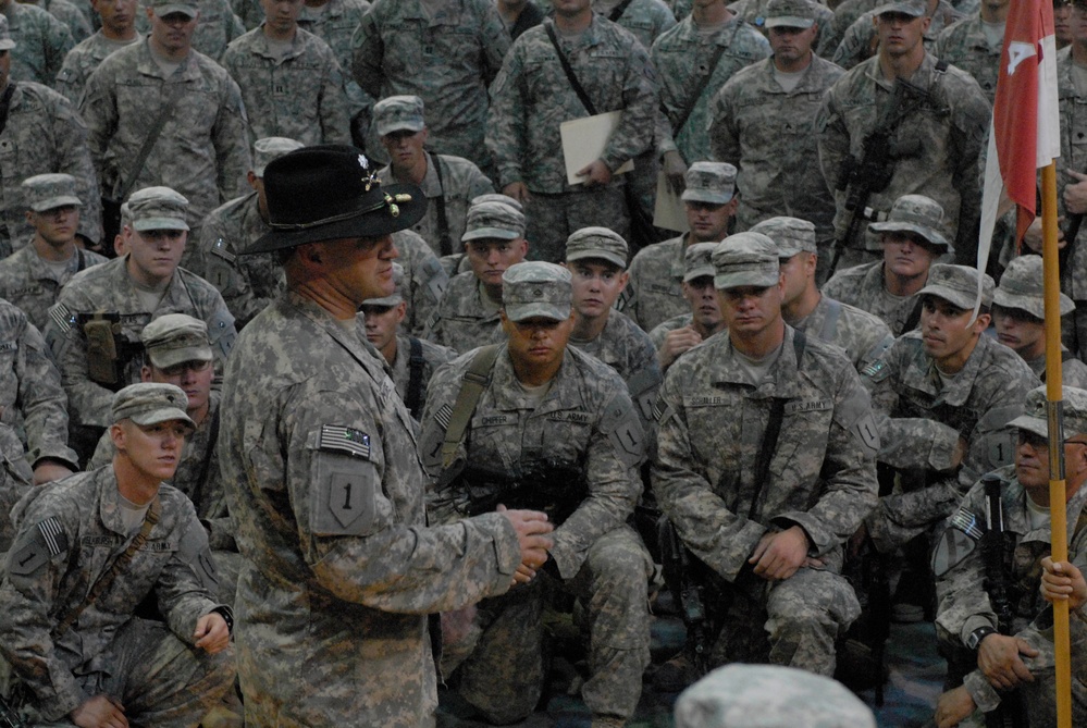 ‘Longknife’ Squadron soldiers recognized for successfully turning over base to Iraqi Security Forces