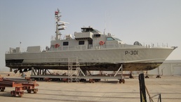 Iraqis complete first dry docking procedure
