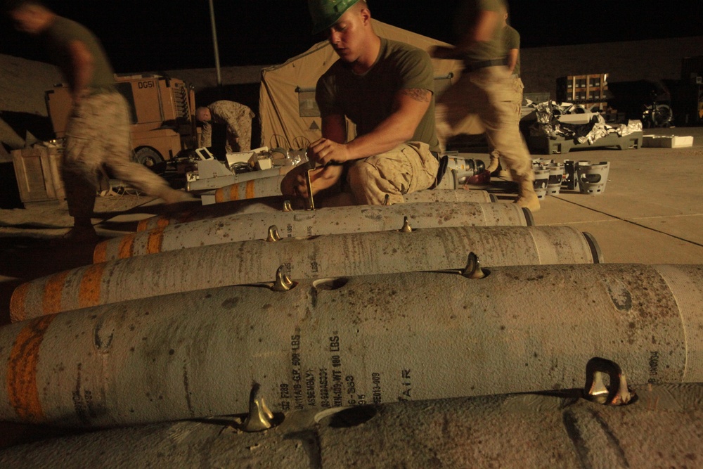 Saving lives on the battlefield: Air support begins with ordnance Marines