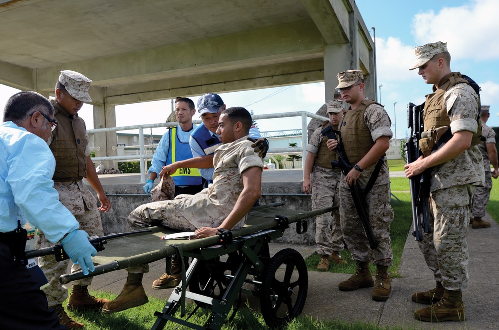 Exercise prepares Marines for active shooter scenarios