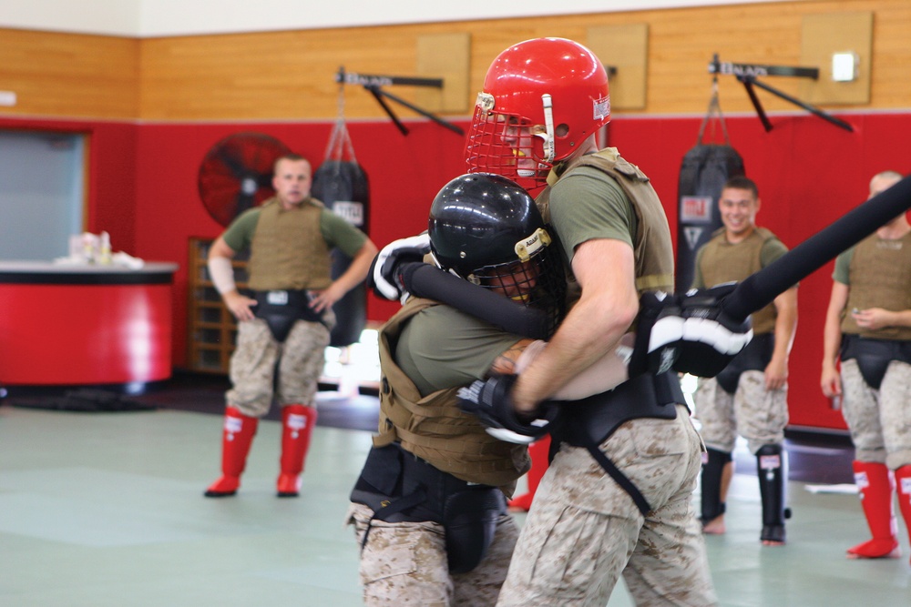 Marines spar to become MCMAP instructors