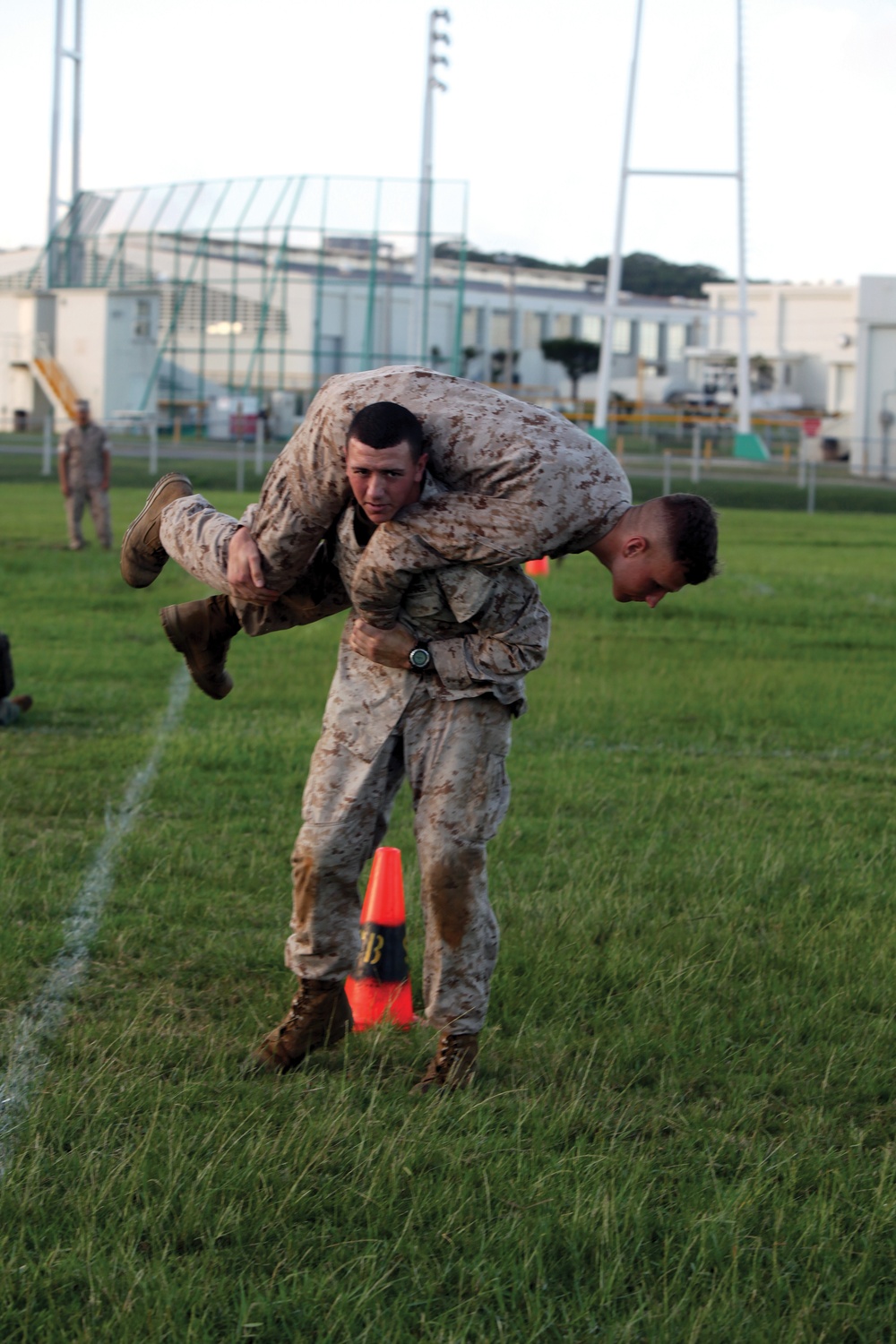 Marines prepare for upcoming Combat Fitness Test