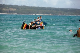 Marines enjoy fun in sun during boat race