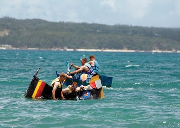 Marines enjoy fun in sun during boat race