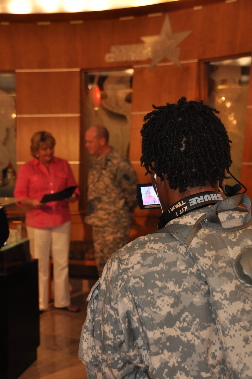 Public Affairs Soldiers support National Guard night at baseball game