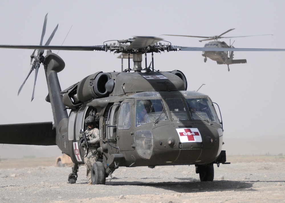 Coalition SOF evacuate wounded Afghan civilian