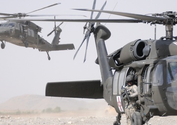 Coalition SOF evacuate wounded Afghan civilian