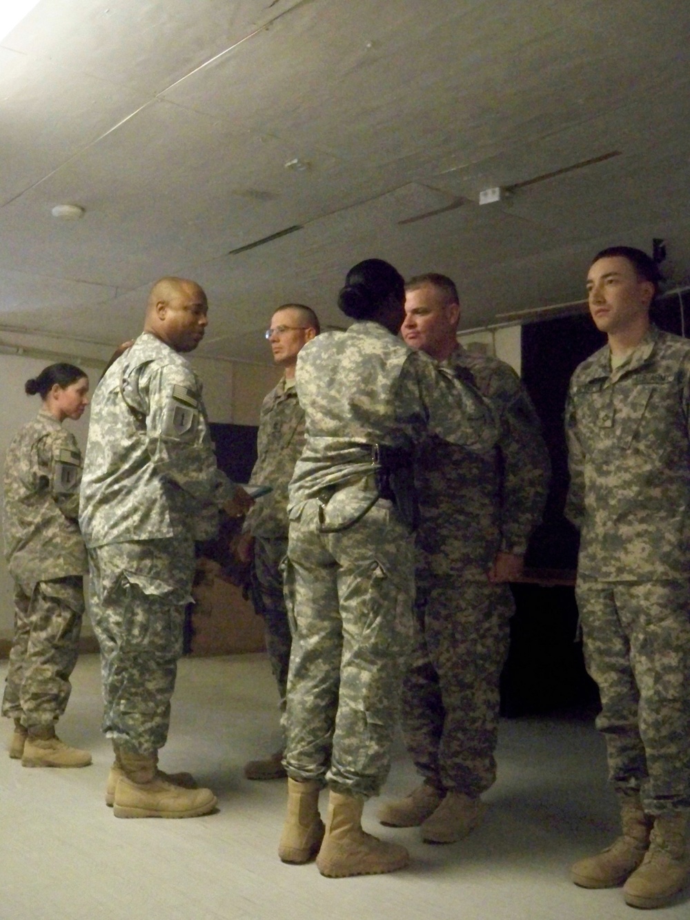 ‘Griffin’ Battalion soldiers receive combat awards in Iraq