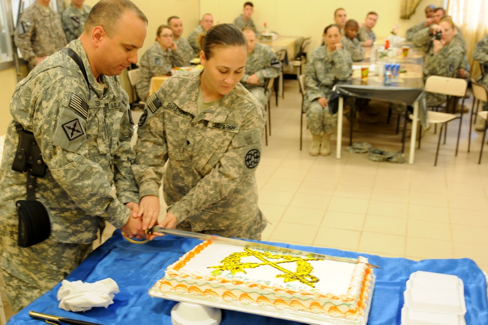 Greywolf Brigade Judge Advocate celebrates JAG corps birthday