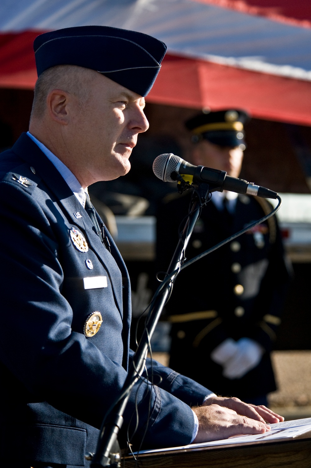 World Trade Center remnants depart Buckley Air Force Base
