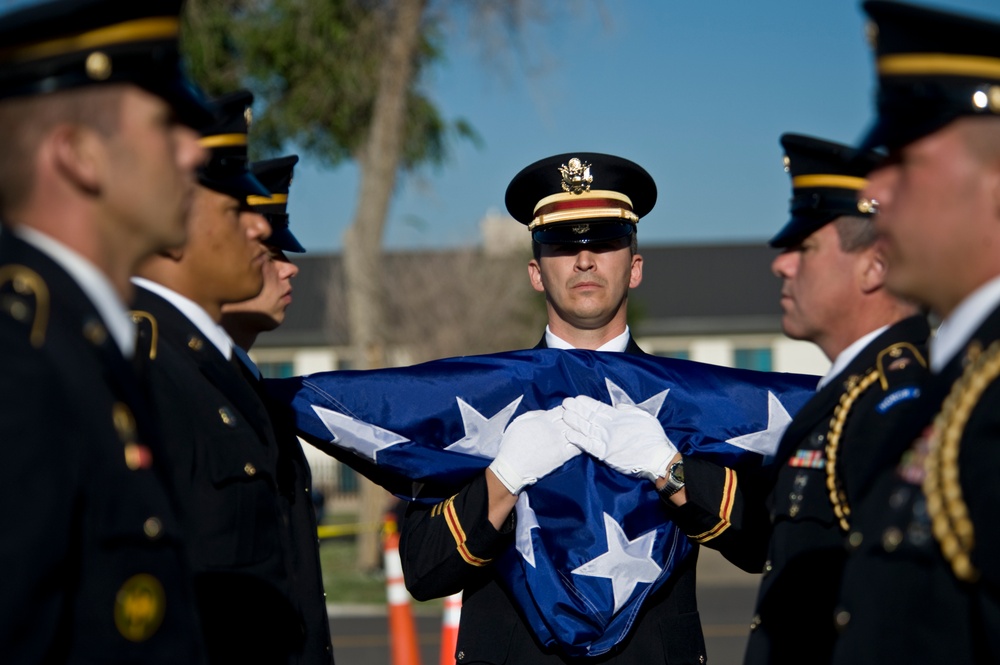 World Trade Center remnants depart Buckley Air Force Base