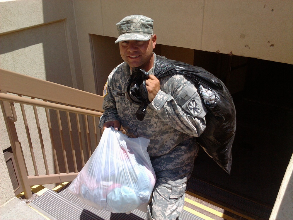 THAAD soldiers give back to El Paso community