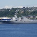 USS Chafee during Seattle's Fleet Week parade of ships