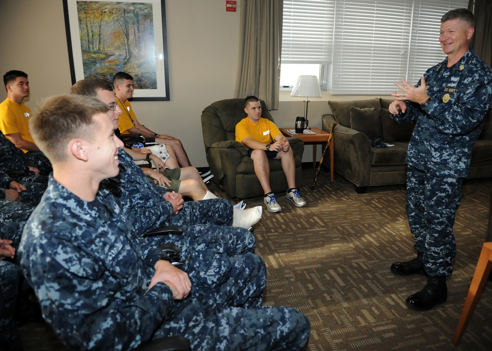 MCPON West visits Naval Medical Center San Diego