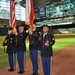 National Guard recruiters honor city, country with ceremony at big league game