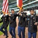 National Guard recruiters honor city, country with ceremony at big league game
