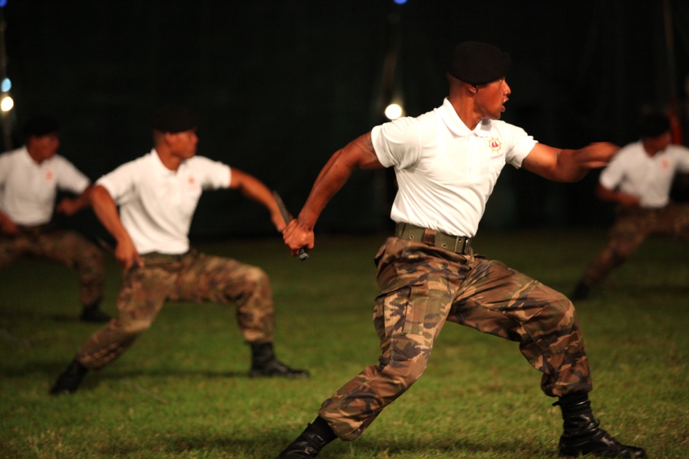 Tongan military parade and tattoo draws multinational crowd