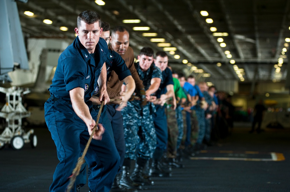 USS John C. Stennis action