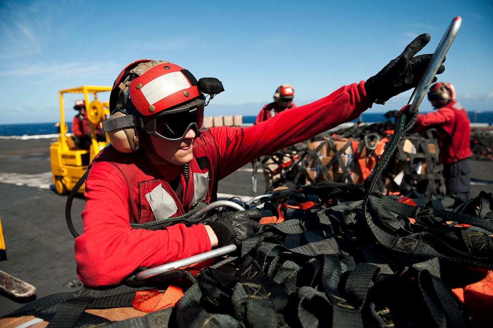 USS John C. Stennis action