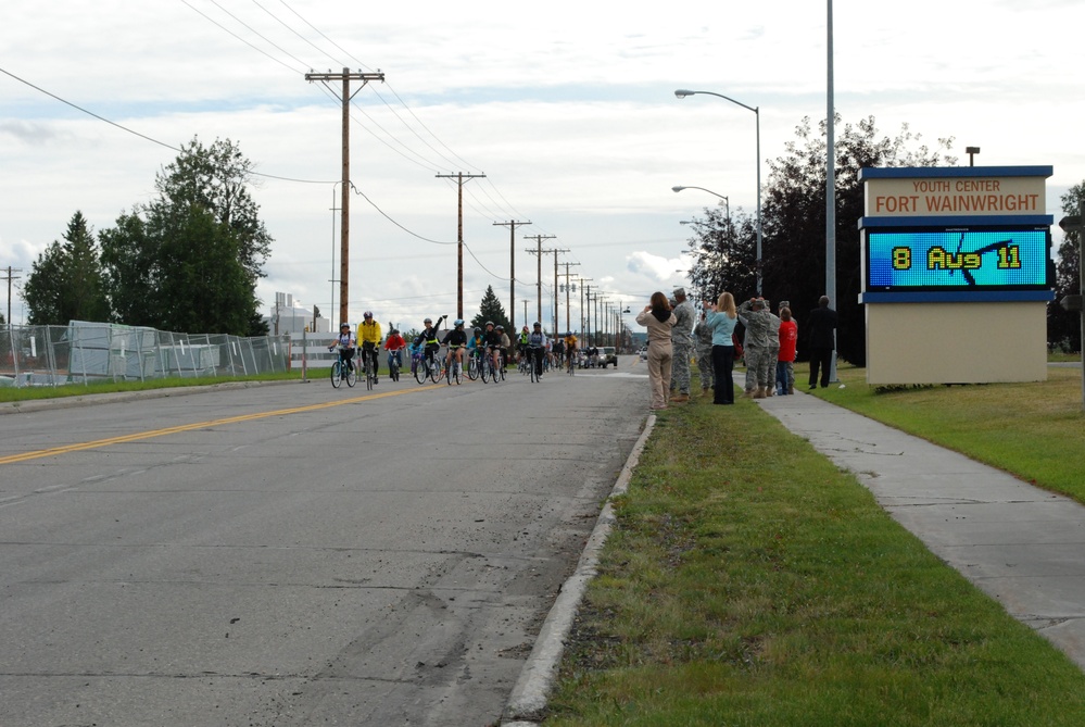 Duty, Honor, America bikes across Alaska