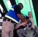 Vitals check following live radiation exercise