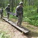 834th ASB medics train at litter obstacle course