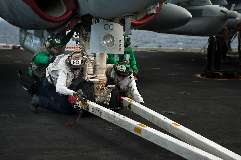 USS John C. Stennis action