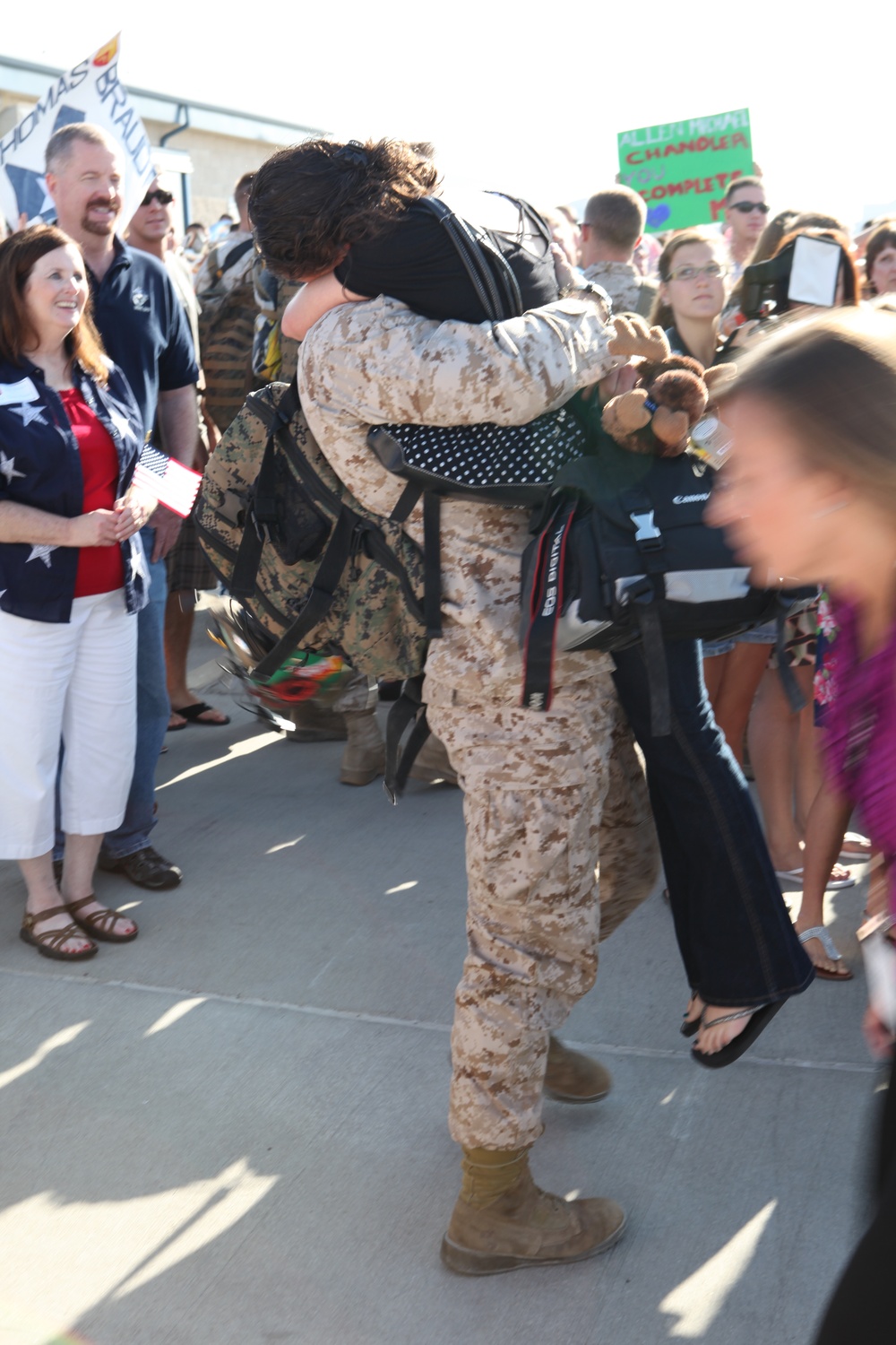 'Warhorses' return home